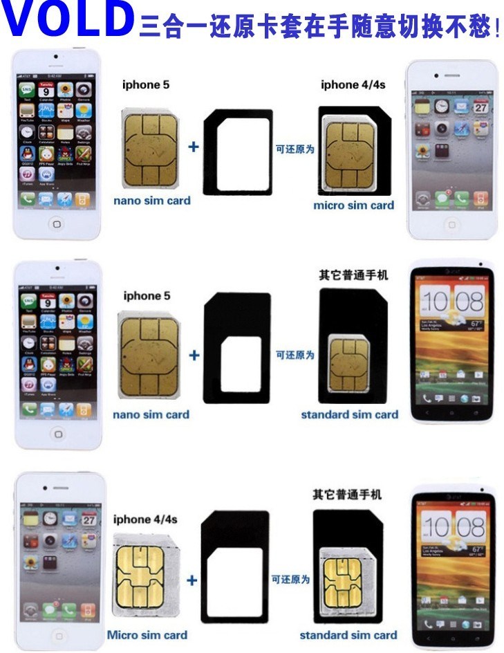 Adaptateur pour cartes SIM - Ref 311236 Image 9