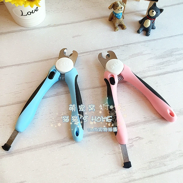 Dele pet nail kéo với liềm dog nail clipper mèo Teddy vẻ đẹp sạch nguồn cung cấp vừa và nhỏ chó