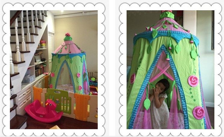 haba rose fairy play tent