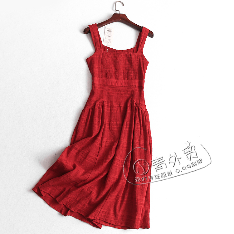 R647 chất lượng nữ 2019 hè mới màu rắn thon gọn váy xòe ngắn - Sản phẩm HOT đầm dự tiệc cho người mập bụng