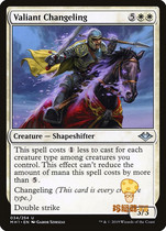 New English MH1-034 heroic shape Valiant Changeling