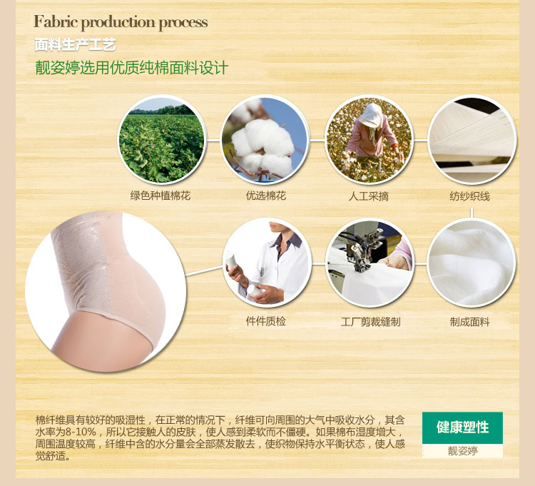 body amincissant en coton - Ref 684655 Image 20