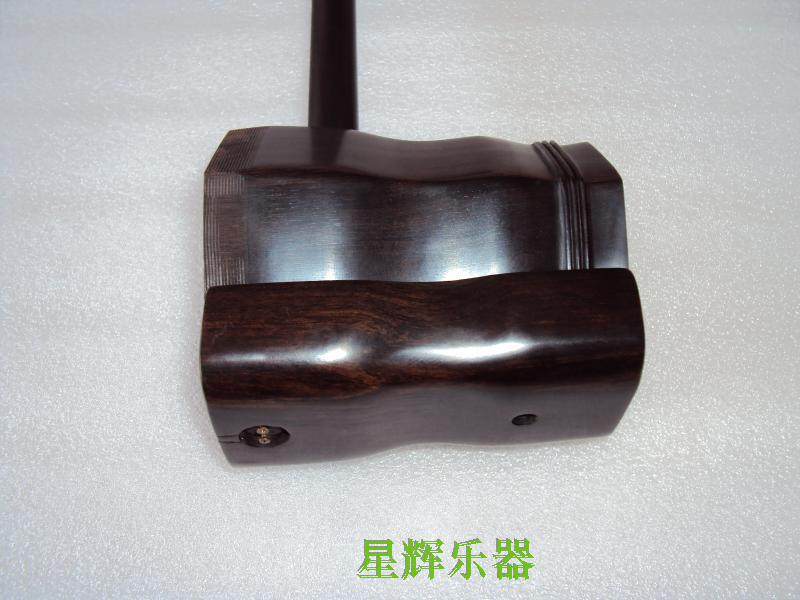 Factory direct selling ebony erhu shelf erhu semi-finished product dry throwing process to send box accessories physical shooting