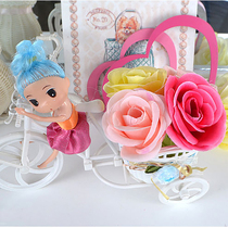 Simulation rose flower flower arrangement ball with flower head Rose wall arch Wedding wedding scene arrangement rose head