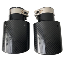 Reiz tail throat Scorpio carbon fiber tail mouth Reiz exhaust special car tail throat Reiz exhaust tail throat modification