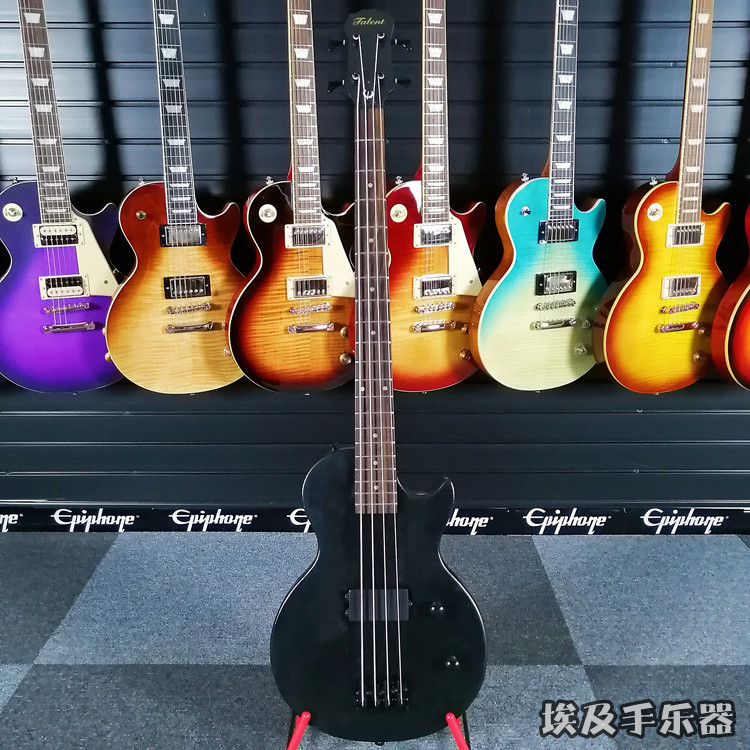 Gibson's Talent Les Paul Bass Beginners 4 String Bass Rock New Torch Bass