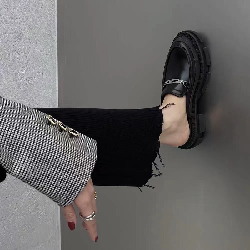 Discount on Both Gao Series Thick-Soled Chelsea Boots, High-Top/Mid-Calf Boots/Slippers, with Sf Express Cash on Delivery