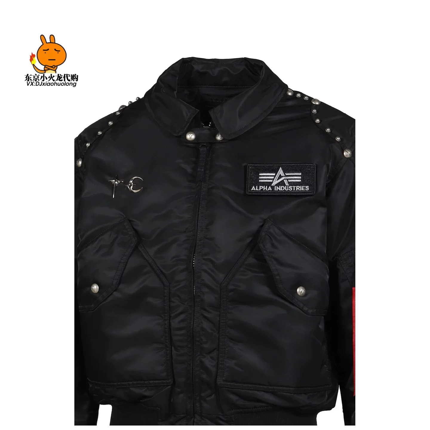 [Tokyo Charmander] Thug Club × ALPHA INDUSTRIES joint AI CWU jacket