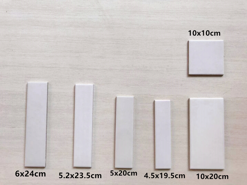 Exterior Wall Tiles, Tile Repair, Self-Built House Wall Tiles, Outdoor Strip Tiles, Old-Style Brick Repair, Wall White Tiles, Long Strip Glossy Tiles