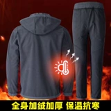 Утепленный износостойкий водонепроницаемый комбинезон, дорожная куртка, комплект