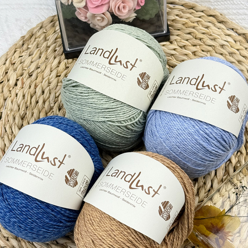 Lana Grossa Landlust Sommerseide Landlust Summer Silk Blended Yarn
