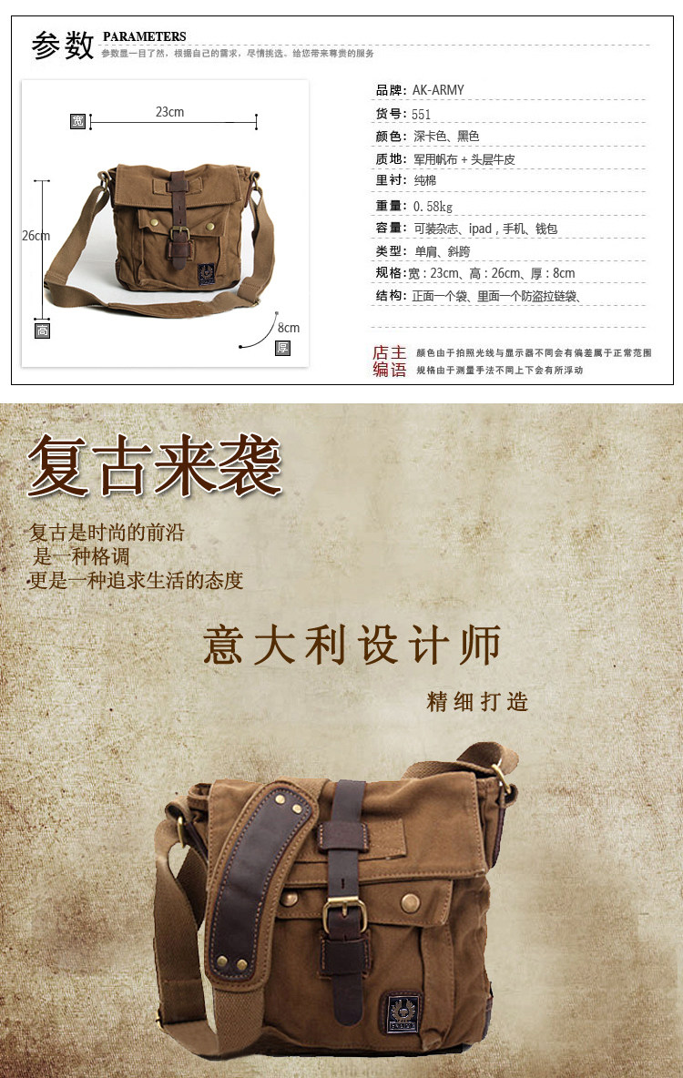 Sac pour homme - Ref 51871 Image 8