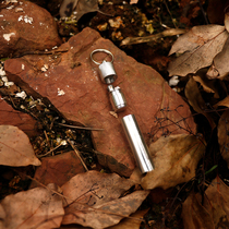 Outdoor kerosene silo lighter Grinding wheel kerosene lighter Sealed multi-function keychain igniter