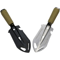Stainless steel multifunctional engineer shovel outdoor camping survival tool car small hand shovel garden garden shovel