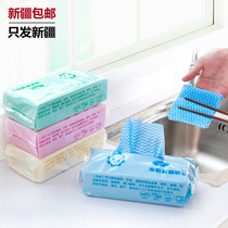 Xinjiang Gothic sloth-cloth Cloth Kitchen Non-woven Cloth Towel Dry And Wet-free paper disposable dishcloth Department Store