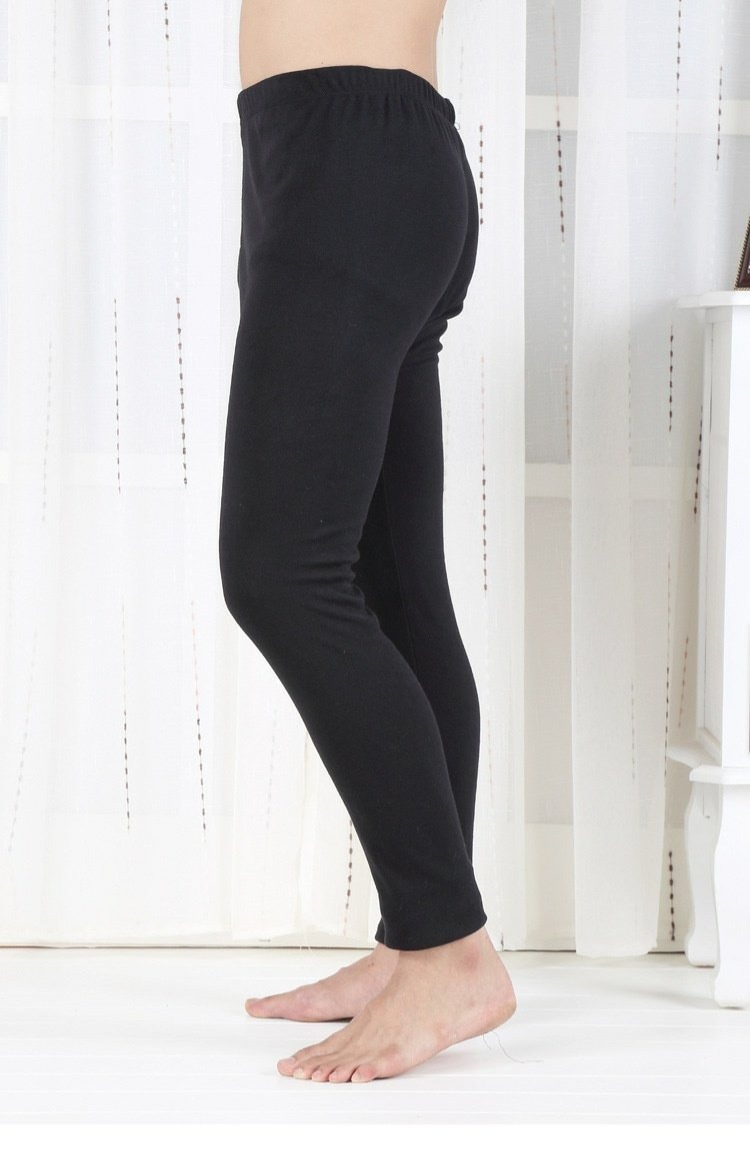 Mùa đông chất béo cotton cao đến eo quần legging mùa thu thêm mã lớn cộng với chất béo thoải mái thoải mái quần ấm 67XL quần legging cho bé gái