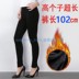 phiên bản mở rộng của womens đàn hồi mỏng bông mùa thu quần 180 mỏng cao chân dài eo cao ấm quần dài thêm 17.511. 