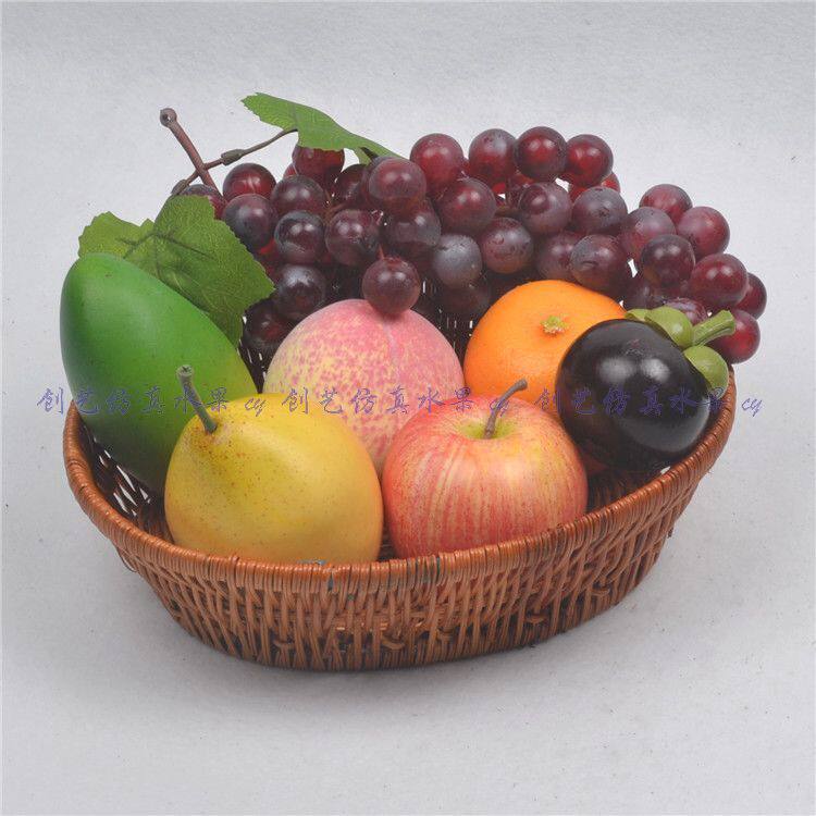 Simulation fruit fake vegetable set model living room decoration sample room Home cabinet Kitchen decoration props