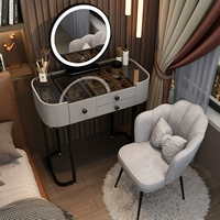 Черный цепь 80 черного стеклянного таблица +умное зеркало +петлиное кресло