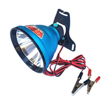 12v headlamp Bright yellow external battery hernia lamp Fishing lamp Super bright head-mounted astigmatism high brightness camping