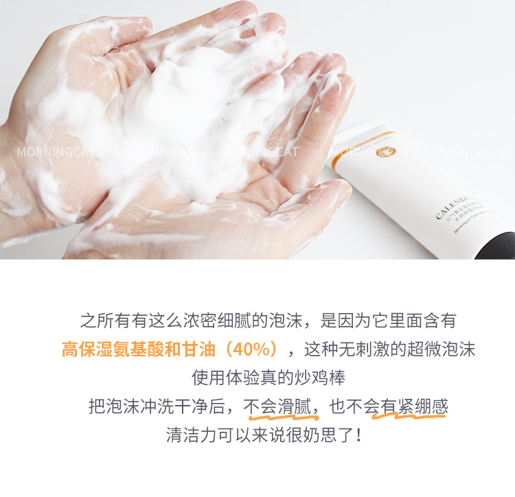 Amino Acid Cleansing Bọt Cleanser to Blackhead Acne Cleansing Ms Moisturising Oil Control Gentle Cat 100g sữa rửa mặt sulwhasoo