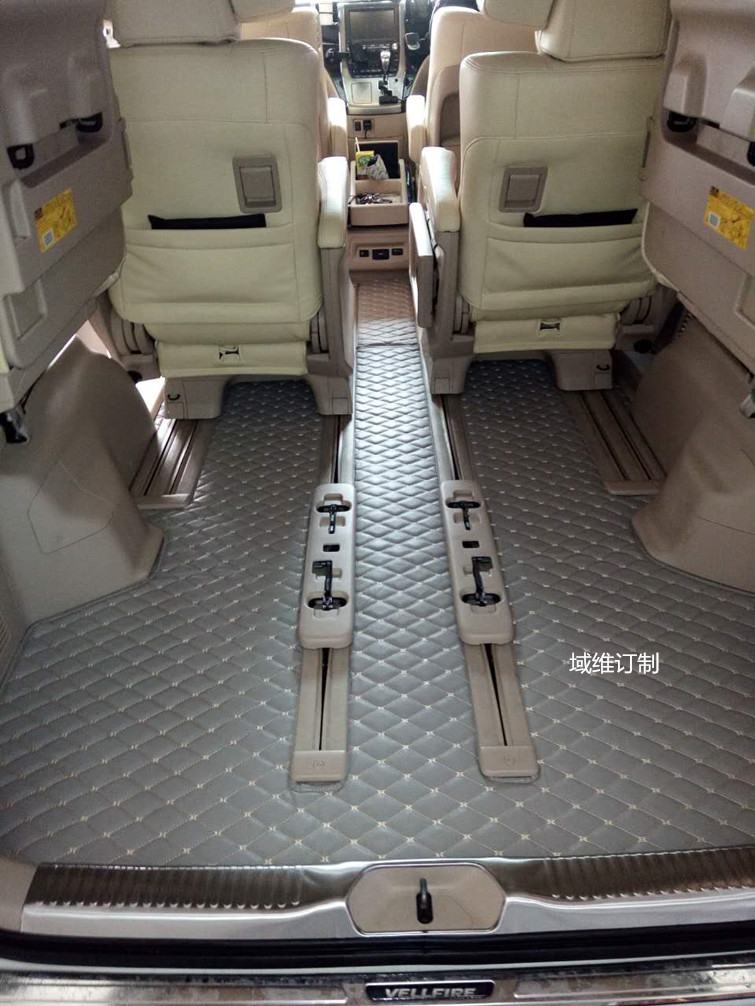 08-14 Elfa ALPHARD VELLFIRE 20 series 7-seat floor mat Hong Kong and Macau version left drive