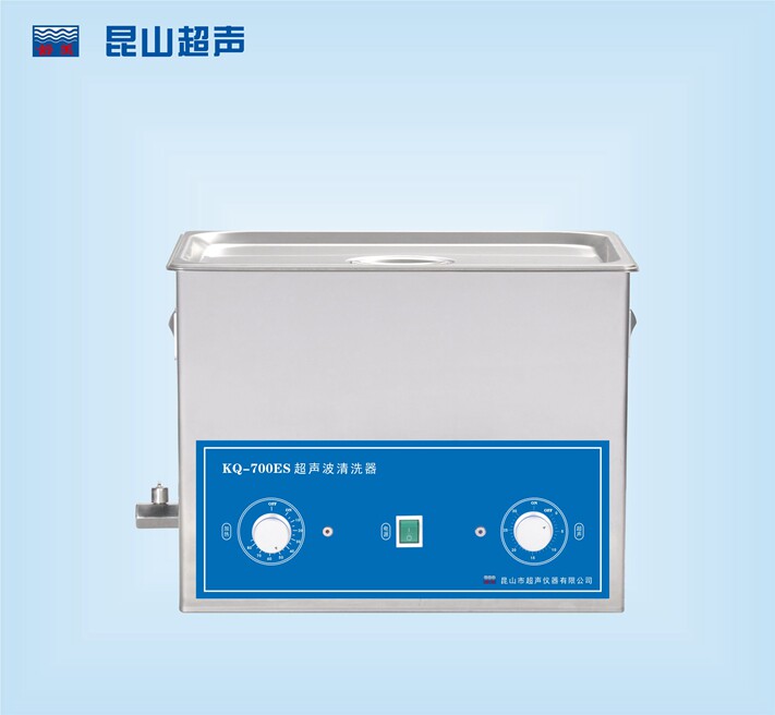 昆山舒美KQ-700ES超声波清洗机/22.5L/40KHZ/室温-80℃/超声700W