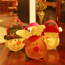 Christmas gift bag felt cloth hand apple bag festival decoration kindergarten children cute gift bag