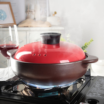 Casserole saucepan Home Gas Saucepan Soup Sand Pot ceramic Soup Pot gas cooker High-temperature resistant special small soup pot Large number