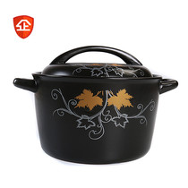 Pot King traditional heat-resistant and high-temperature soup pot ceramic clay casserole pot pot pot saucepan open fire stone pot