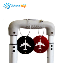 Luggage name card Boarding pass travel box listing creative trolley box tag Simple abroad supplies