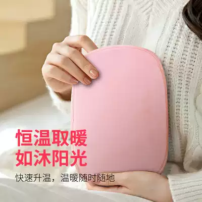 Yuyuan electric hand warmer hand treasure rechargeable female hand warmer cute plush warm baby explosion proof warm water bag warm belly electric warm bag