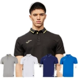 Цветная спортивная летняя трендовая футболка polo для отдыха, 70% хлопок