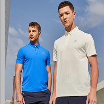 KELME Kalme short sleeve polo shirt men's fitness breathable lapel sports T-shirt team custom 8153PL1001