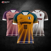 Saike cikers Official Flagship Football Suit Short Sleeve Men's Training Suit Custom Printing Team Suit Fully Breathable GW Light