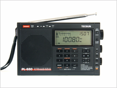 Desheng Radio PL-680 Портативная высокая чувствительность Полночной полосой энтузиаст энтузиаст радио