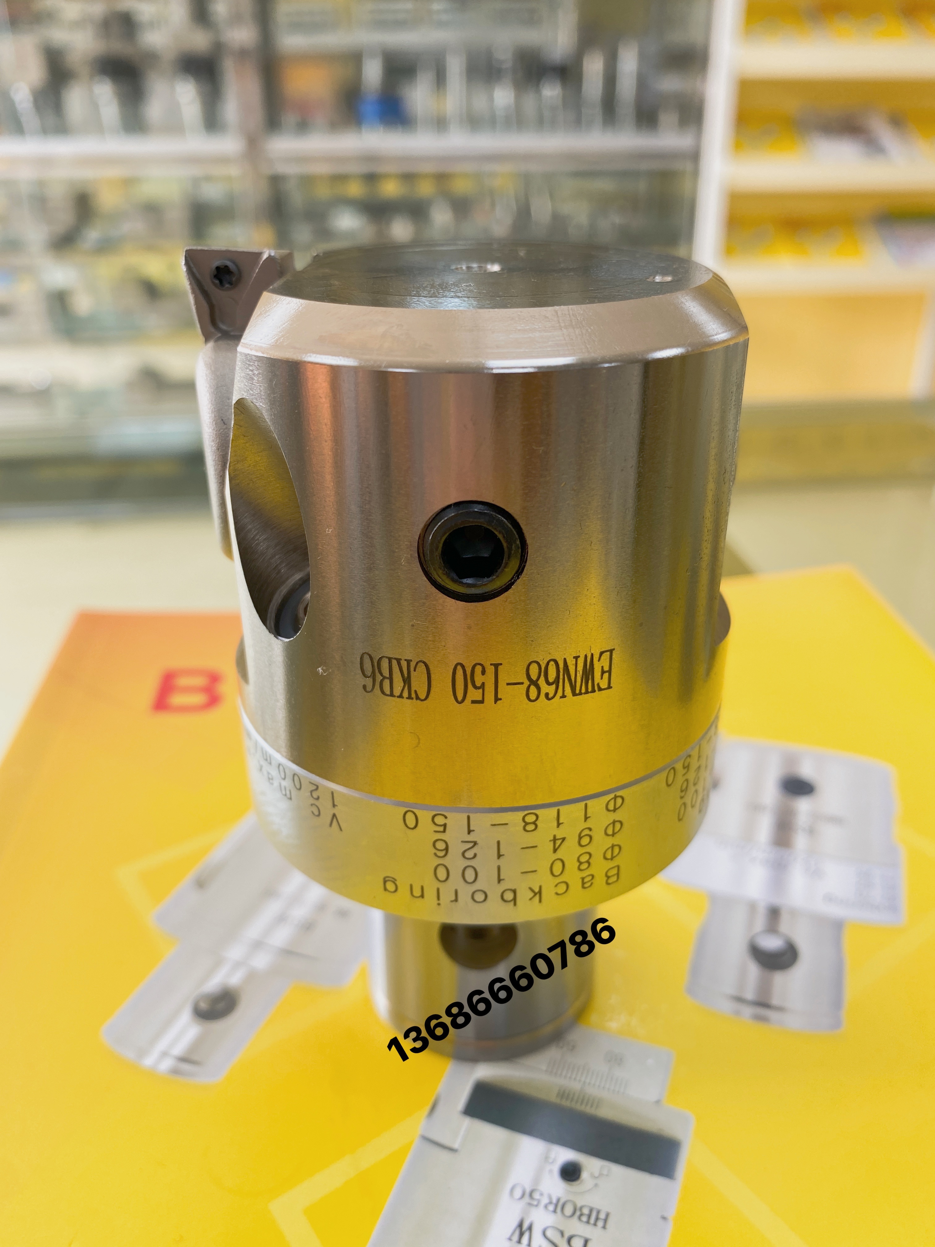 Fine boring head Range 68-150Ck6 Boring tool boring insert Boring head insert seat ENH6-1 Best Wei boring tool