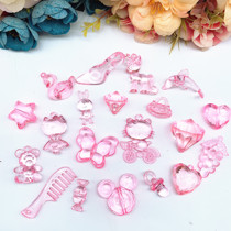 Childrens toys Gem crystal pink cartoon beaded little girl Princess dream birthday kindergarten gift playground