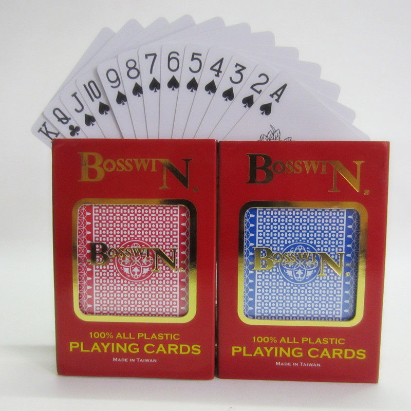  Taiwan national high NOBLE double-sided frosted plastic playing cards 512 washable bridge shuttle ha