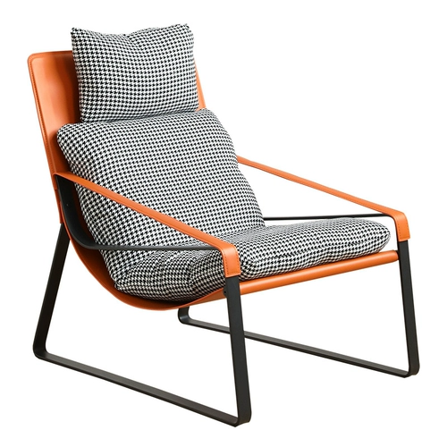 Минималистичный диван, улитки с пухом для отдыха, тигр