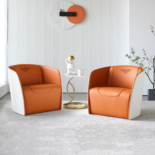 Nordic Single -Pperson Dofa Стул Гостиная Расстановка Дизайнер Дизайнер Модельная комната отель Lazy Tiger Стул легкие роскошные переговоры о переговорах
