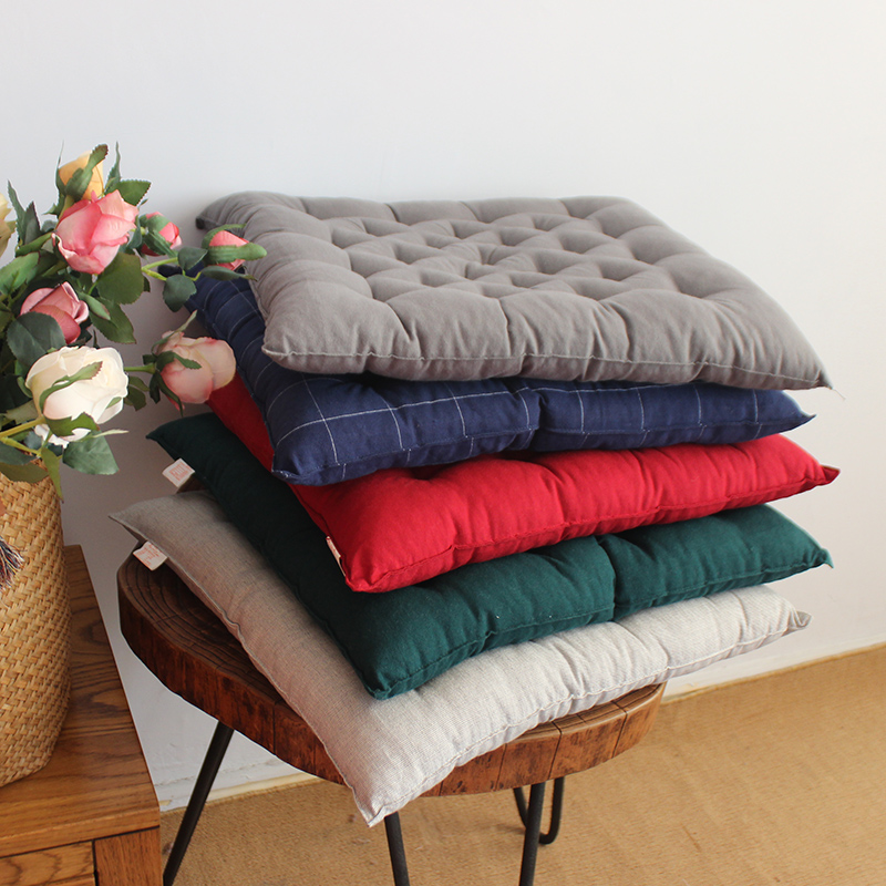 (High Quality Cushion) Thickened Cushion Chair Chair Cushion Office Seated Dormitory Student Buttocks Floor Cushion