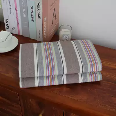 (Export to the UK) pure cotton vintage cloth vintage sheets single cotton linen three-piece thick non-slip clearance