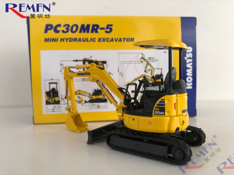 1/32 KOMATSU PC30MR-5 Komatsu Mini Excavator Alloy Car Model | eBay