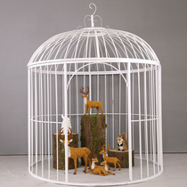 Iron Birdcage wedding decoration extra-large birdcage decoration hot pot restaurant bird cage outdoor large oversized bird cage