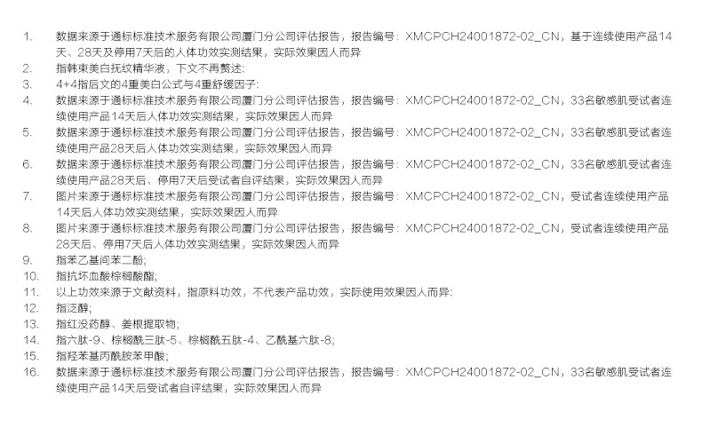 Whitening Anti-Wrinkle Essential Serum 30Pcs