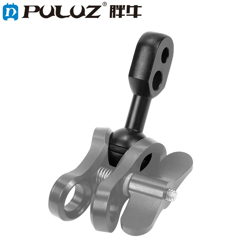 PULUZ béo bò máy ảnh lặn phụ kiện đèn cầm tay bóng đầu kẹp YS phụ kiện máy ảnh lặn - Phụ kiện VideoCam