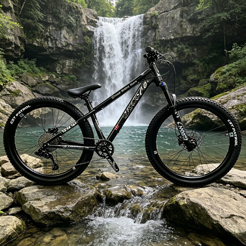 Wissco Aluminum Alloy Bicycle 26 Dirt Bike Hardtail 4X Off-Road Am Mountain Bike Thru-Axle Transmission Bike