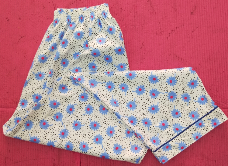 Safari Quần Pyjama Quần cotton nữ Quần nhà Kích thước lớn Cộng với phân bón Mùa xuân và mùa hè Mùa hè Dệt kim Cotton Hoạt hình Quần dày của phụ nữ quần jean ống rộng nam