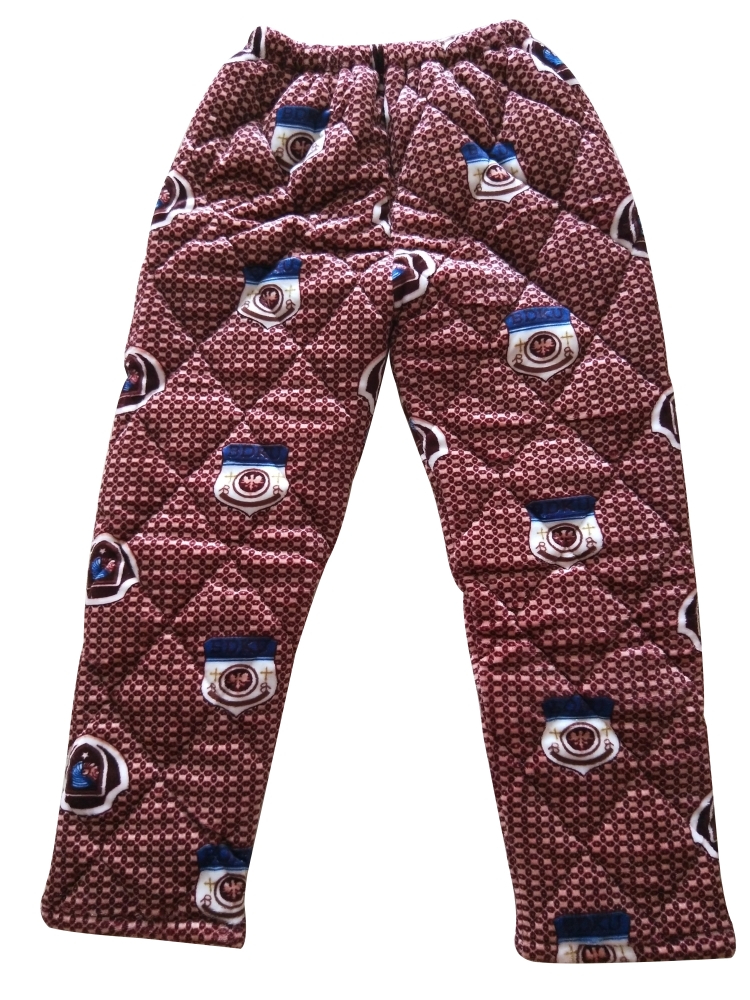 Safari ba lớp dày lông cừu san hô chần quần ngủ mùa đông nam và nữ flannel kích thước lớn thêm dày nhà ấm quần kaki nam ống đứng